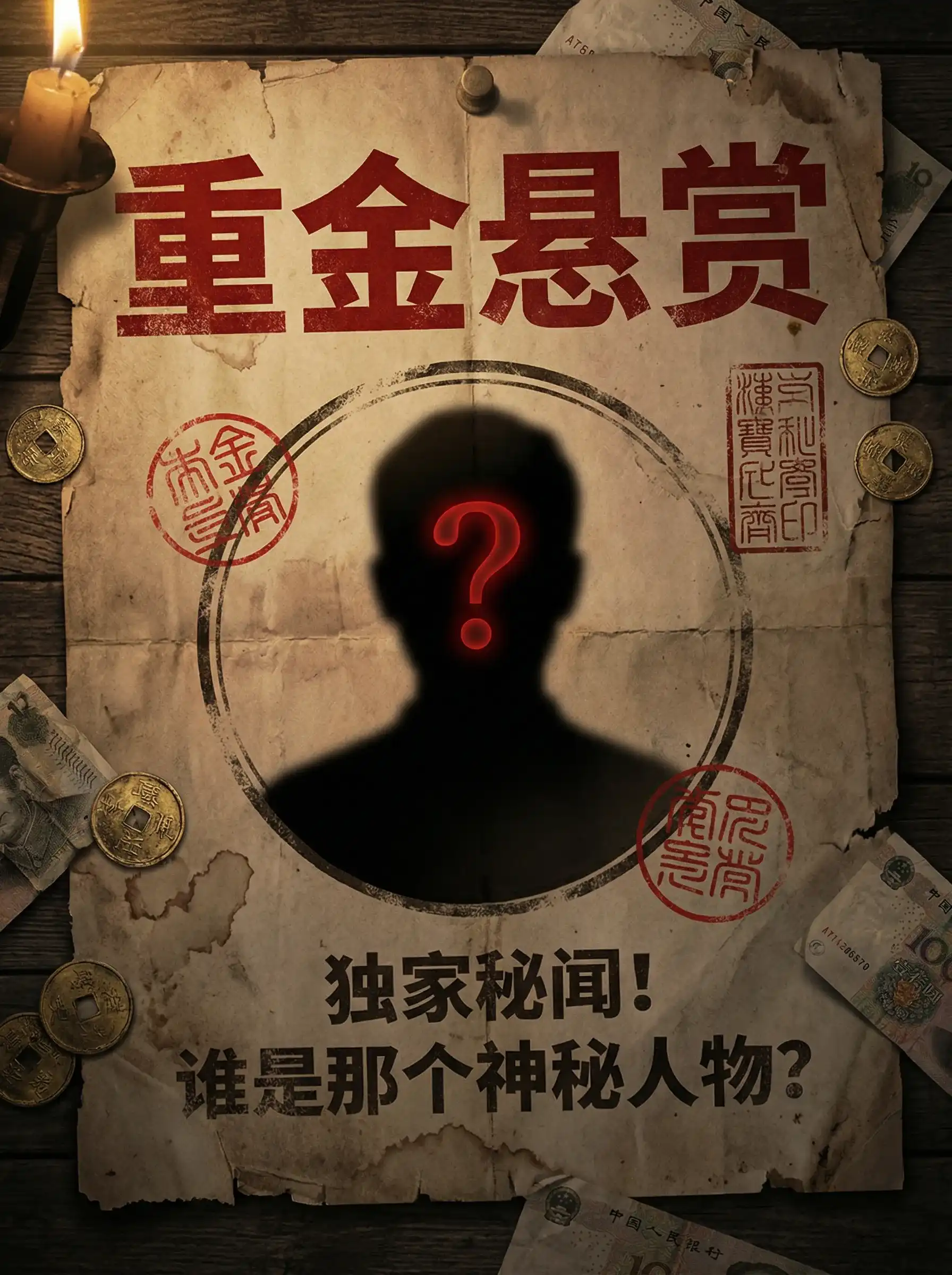 喜爱夜蒲剧情 - 重金悬赏线索征集令